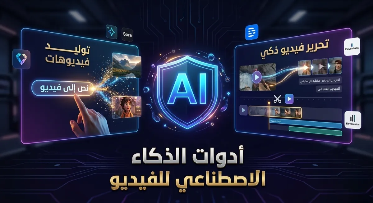 AI دليل أفضل أدوات الذكاء الاصطناعي لإنشاء وتحرير الفيديو باحترافية